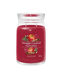 Yankee Candle Red Apple Wreath Signature Large Jar